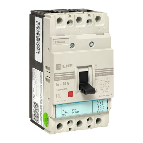 Выключатель автоматический ВА-99М-ОМ 100/ 50А 3P 35кА EKF PROxima Выключатель автоматический ВА-99М-ОМ 100/ 50А 3P 35кА EKF PROxima