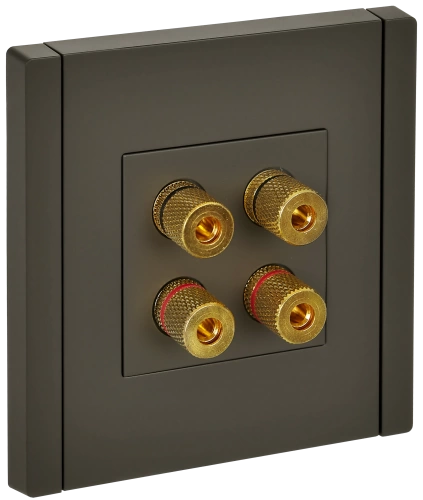 FORTE&PIANO Аудиорозетка 4-мест. FP339 сер. IEK