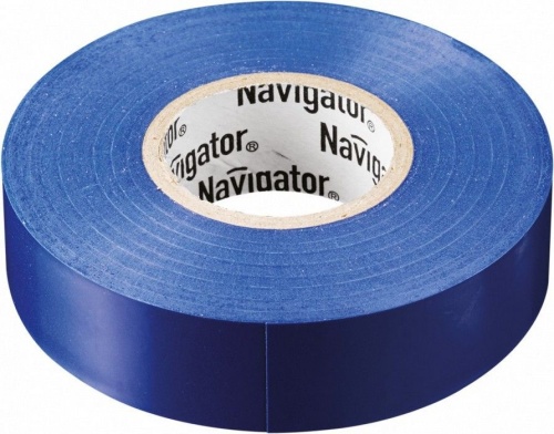 Изолента Navigator 71 233 NIT-B15-10/B синяя