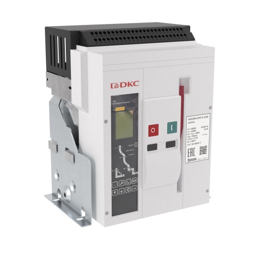 Воздушный автоматический выключатель YON AGS12N 3Р 1250 А 65 кА, расцепитель 3H, фиксированный, управление 220 В AC, вертикальное подключение