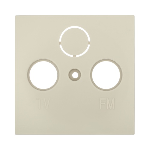Накладка розетки TV+FM+SAT 2(3)(бежевый) LK60