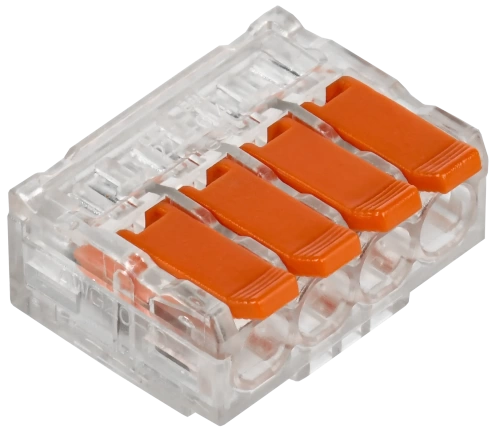 Строительно-монтажная клемма СМК 221-614 (4шт/упак) IEK