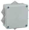 Коробка расп. КМ для о/п 100х100х45мм IP44 6 вв. (7035) IEK