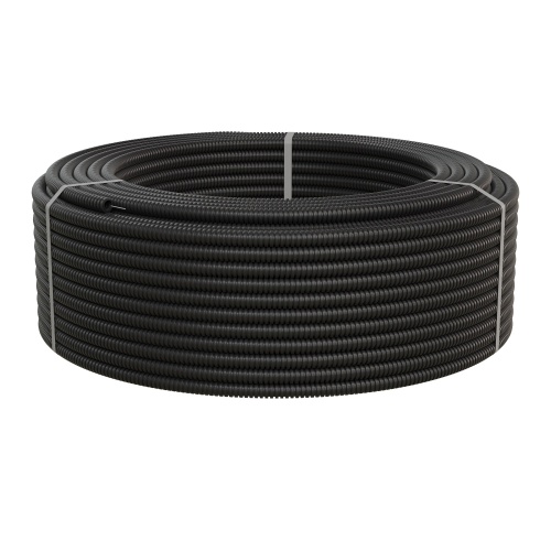 Труба ПНД гофрир. тяжелая, цвет чёрный, диам. 16мм (1шт = 100м) Экопласт Труба ПНД гофрир. тяжелая, цвет чёрный, диам. 16мм (1шт = 100м) Экопласт