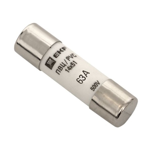 Плавкая вставка цилиндрическая ПВЦ (14х51) 63А EKF
