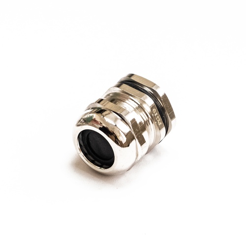 Кабельный ввод (сальник) PGM 19 (IP68) d отверстия 10-15 мм латунный (15 шт/уп) Промрукав
