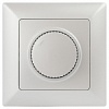 Светорегулятор Intro Solo 4-401-06 поворотный, 600Вт 230В, IP20, СУ, перламутр
