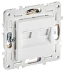 SKANDY Роз. комп. 2-ая RJ45 кат.6 SK-K04W арк. бел. IEK