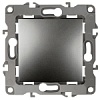 12-1001-12 Эл/ус ЭРА Выключатель, 10АХ-250В, IP20, без м.лапок, Эра12, графит