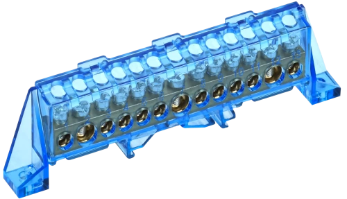 TEKFOR Шина N "ноль" в комб. изол. "Стойка" 8х12-13-С IEK