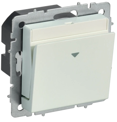 BRITE Выключ. карточный 30А ВС10-1-8-БрЖ жемч. IEK
