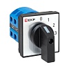 Переключатель кулачковый ПК-1-121 25А 1P «0-1-2-3» EKF PROxima