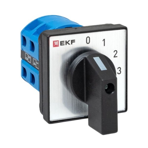 Переключатель кулачковый ПК-1-121 25А 1P «0-1-2-3» EKF PROxima