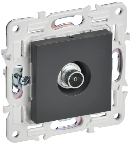 SKANDY Роз. TV оконечная SK-A12T титан IEK