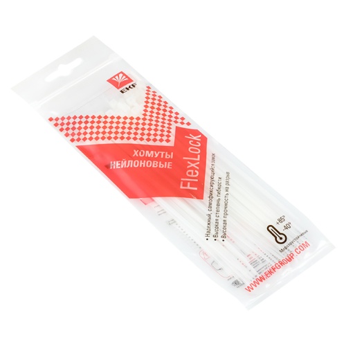 Хомут P6.6 стандартный (б), 2.5x160 (100шт) FlexLock PROxima