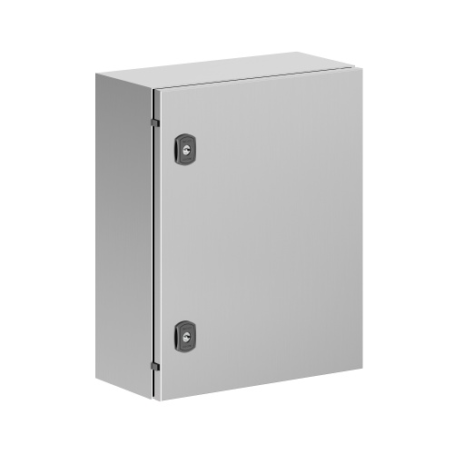 Корпус навесной STH с М/П из нержавеющей cтали AISI304 ВхШхГ 500x400x200 мм, с фланцем