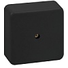 Распаячная коробка ЭРА BS-B-100-100-30 100х100х30мм без клеммы черная IP40