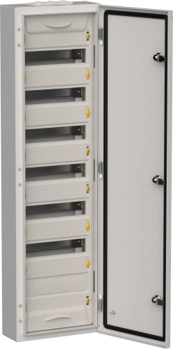 TITAN 5 Корпус мет. ЩРн-84 (1х84) 1085х310х140 IP54 сер IEK