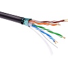 Патч-кабель витая пара кат. 5E неэкранированный U/UTP, 4 пары, жиласкрученная Ø 7×0,14 мм, для внутренней групповой прокладки, исполнениенг(А)-LSLTx, цвет внешней оболочки серый