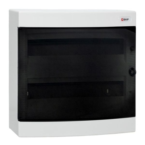 Щит распределительный навесной "Unix" прозрачная дверь 2х18 модулей IP40 EKF PROxima