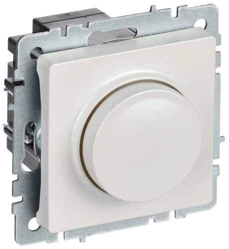 BRITE Светорег. пов-наж. 600Вт СС10-1-0-БрЖ жемч. IEK