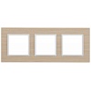 14-5303-01 ЭРА Рамка на 3 поста, дерево, Эра Elegance, белён.дуб-бел (5/25/1600)