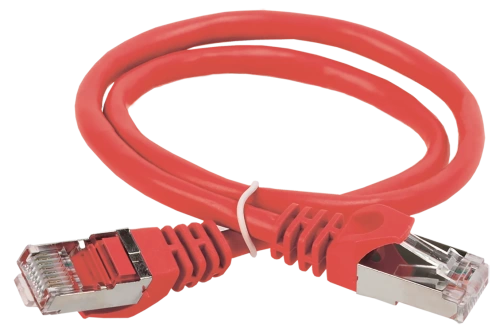 ITK Коммутационный шнур кат. 6 FTP LSZH 10м красный
