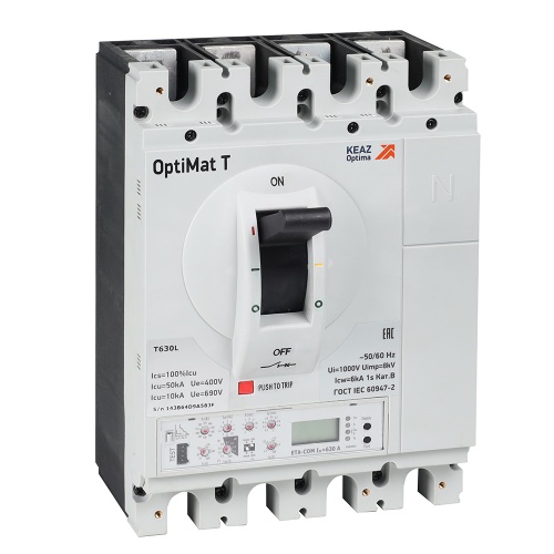 OptiMat T400R ETA-M-COM 100A 3P