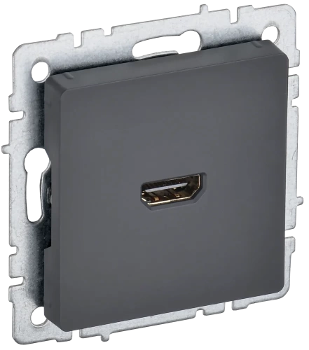 BRITE Роз. HDMI РHDMI-0-БрГ граф. IEK