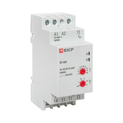 Реле температуры RT-820 (-5....+40 С) EKF PROxima