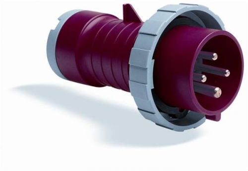 Вилка 16A, 3P+E, IP67 316 P6W Вилка 16A, 3P+E, IP67 316 P6W