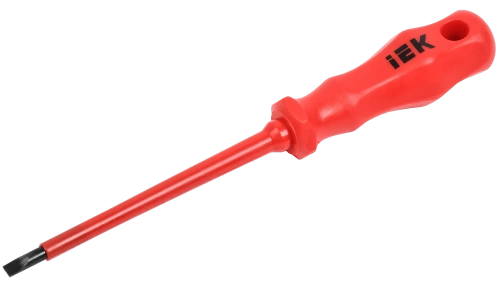 Отвертка шлицевая Profi 5.5х125мм 1000В IEK