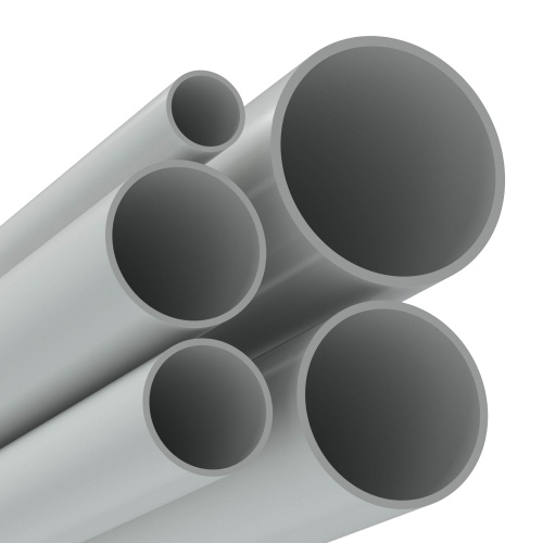Труба ПВХ жёсткая атмосферостойкая д.16мм, тяжёлая, 3м, цвет серый (упак. 90 м)