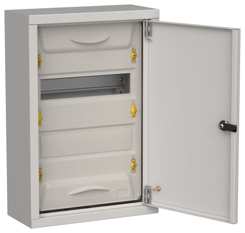TITAN 5 Корпус мет. ЩРн-24 (1х24) 460х310х140 IP31 сер IEK