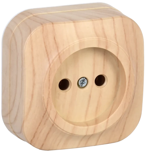 РС20-2-ХС Розет. 1-ая без з/к о/у 10А GLORY сосна IEK РС20-2-ХС Розет. 1-ая без з/к о/у 10А GLORY сосна IEK