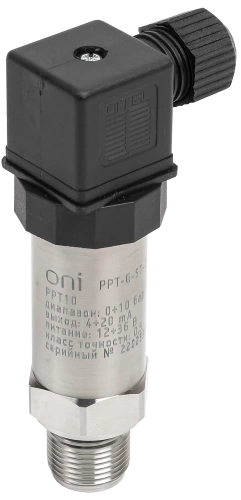 Преобр. давл. PPT10 0,5% 0-10Бар 4-20мА M20 DIN43650 ONI