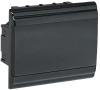 Корпус модульный пл. встр. ЩРВ-П-9 PRIME черный IP41 IEK