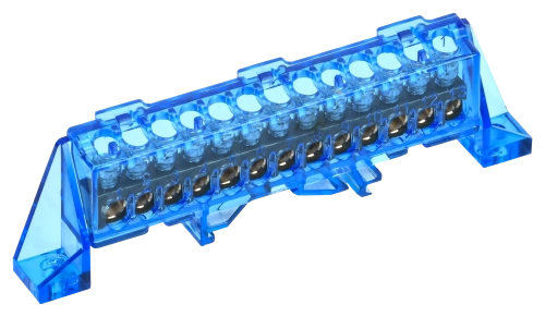 TEKFOR Шина N "ноль" в комб. изол. "Стойка" 6х9-15-С IEK