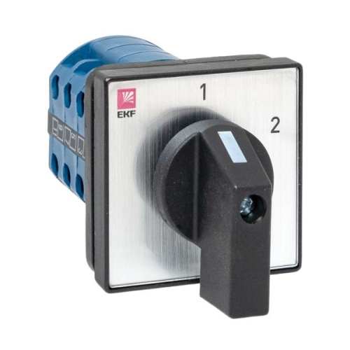 Переключатель кулачковый ПК-1-53 10А 3P "1-2" EKF PROxima Переключатель кулачковый ПК-1-53 10А 3P "1-2" EKF PROxima