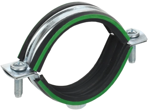 ELASTA Скоба метал. двухкомп. с резин. уплотн. d=60-65мм IEK