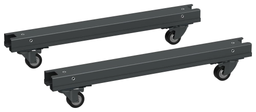 ITK LINEA S Компл. роликов для шкафа шир. 750мм чер.