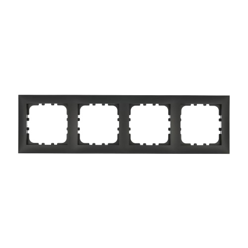 Рамка 4-постовая (черный бархат) LK60 Рамка 4-постовая (черный бархат) LK60