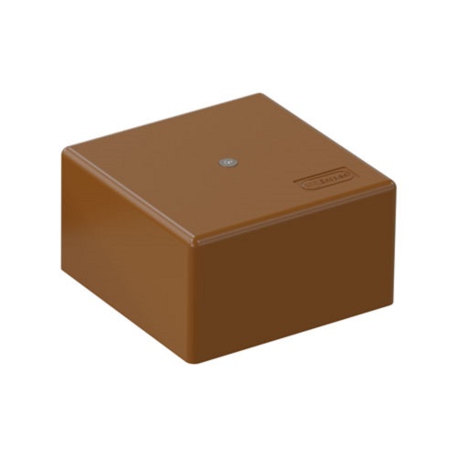 SD3 Коробка распределительная для о/п, подходит для монтаж. пистолета 75x75x40мм, (корич.) Экопласт SD3 Коробка распределительная для о/п, подходит для монтаж. пистолета 75x75x40мм, (корич.) Экопласт
