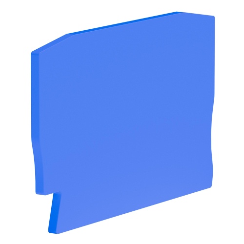 Крышка для клеммы 2 точки подключения на 2,5 кв.мм. синяя