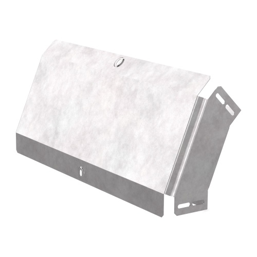 Угол вертикальный внешний 45 градусов с крышкой Стандарт 500х80 Промрукав