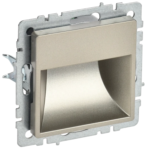 BRITE Подсветка LED встраиваемая ПЛ20-БрШ шамп. IEK BRITE Подсветка LED встраиваемая ПЛ20-БрШ шамп. IEK