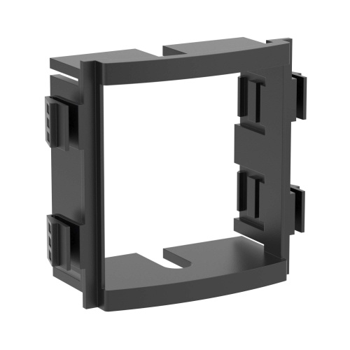 Каркас под 2 модуля "Brava", чёрный (упак. 26 шт)