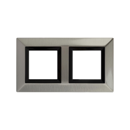 Рамка из металла, "Avanti", никелированная, 4 модуля Рамка из металла, "Avanti", никелированная, 4 модуля