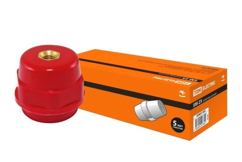 Изолятор SM51 силовой H51xD35xM8мм TDM Изолятор SM51 силовой H51xD35xM8мм TDM