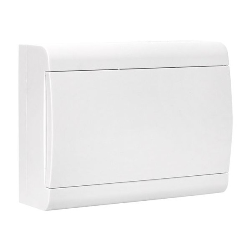 Щит распределительный ЩРН-П-12 (пром. упаковка) белая дверца IP41 Basic Щит распределительный ЩРН-П-12 (пром. упаковка) белая дверца IP41 Basic